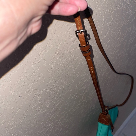 Dooney & Bourke Turquoise crossbody Pouch - Picture 11 of 12